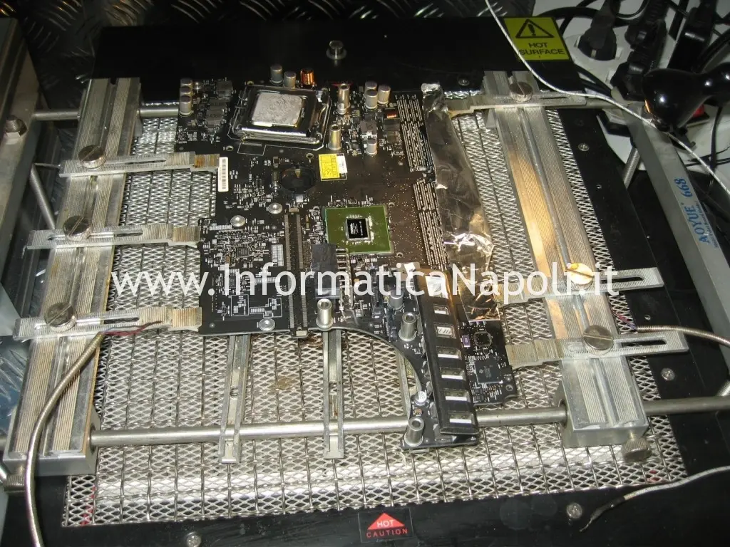 reflow reball NVIDIA GeForce 9400M apple imac 21.5 late 2009 A1311 MB950