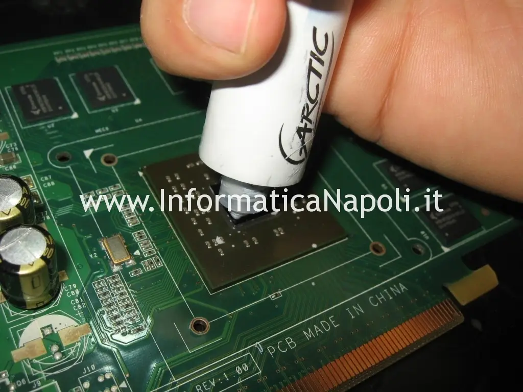 pasta termica chip nvidia A1186 EMC 2113