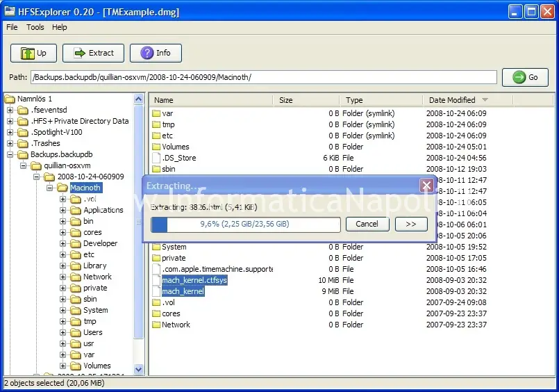 HFS apple NTFS windows