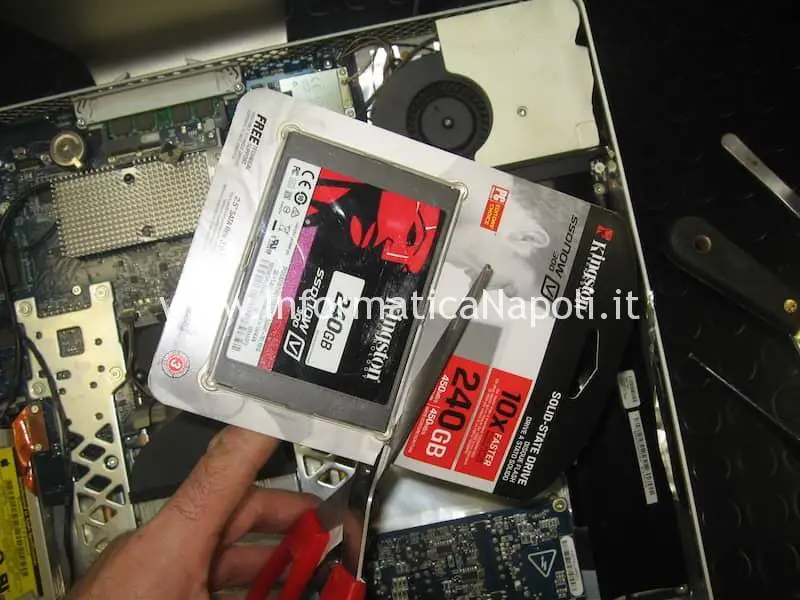 SSD kingston iMac 20 EMC 2105 vintage