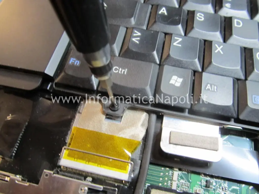 riparare motherboard lenovo thinkpad SL510 type 2847 MB DAGC3AMB8IO