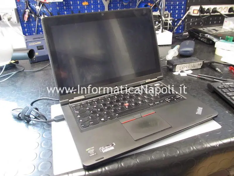 problema accensione Lenovo ThinkPad Yoga 12 Business Ultrabook SL10G59249 ZIPS3 LA-A342P