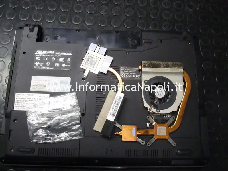 Asus M50S scheda video MXM II nVidia 9500m riparata
