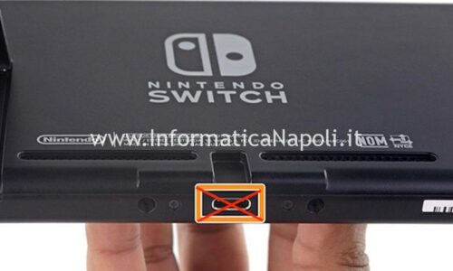 Sostituzione connettore alimentazione USB-C Nintendo Switch