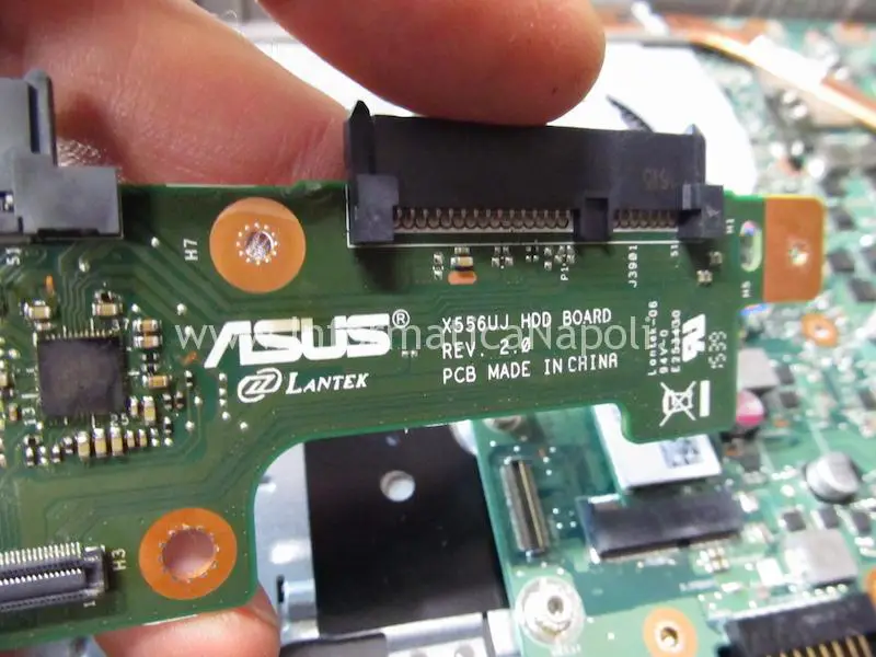 assistenza Asus X556U | F556U non vede hard disk X556Uj HDD BOARD v.2.0