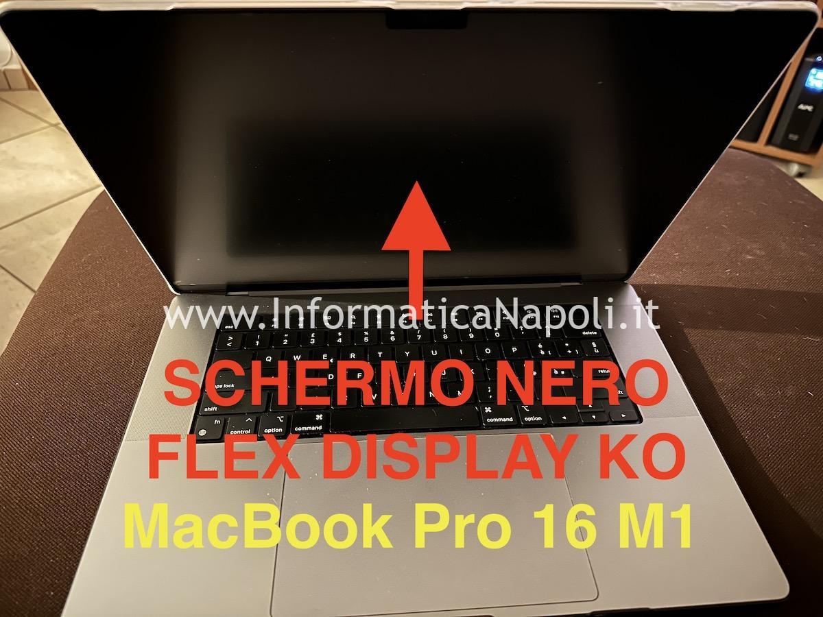 problemi schermo Flexgate MacBook Pro 16 M1 A2485 M2 A2780