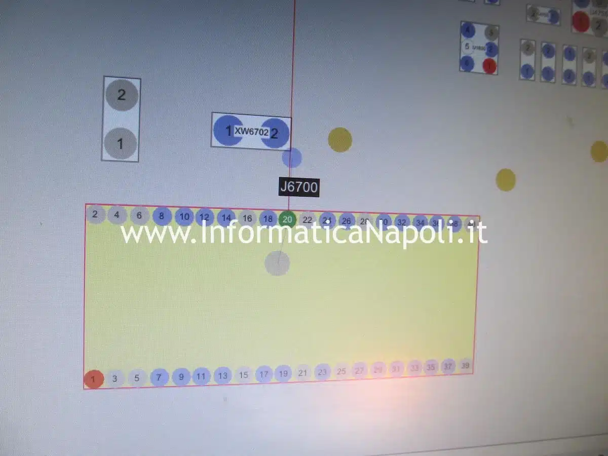 Assistenza riparazione Apple MacBook Pro 15 A1990 2018 2019 820-01041-A 820-01041-07 problema ventola