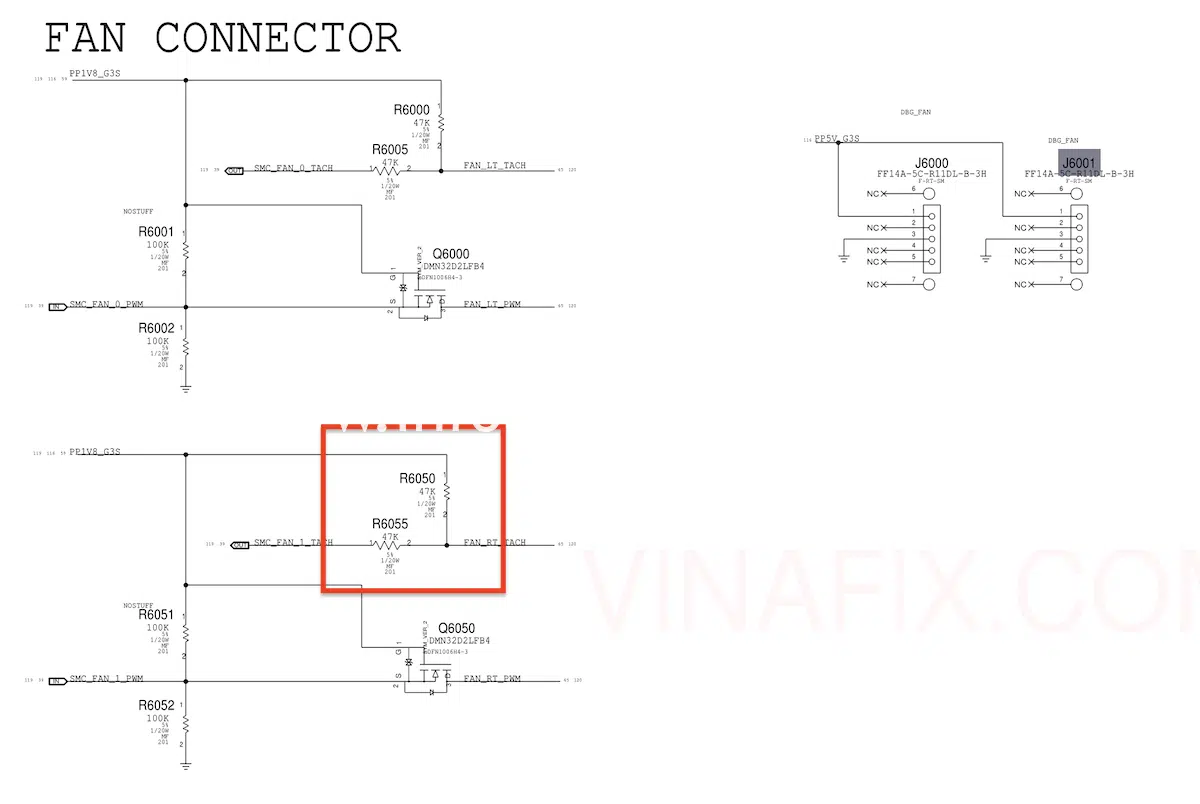 come riparare ventola Apple MacBook Pro 15 A1990 2018 2019 820-01041-A 820-01041-07 problemi fan