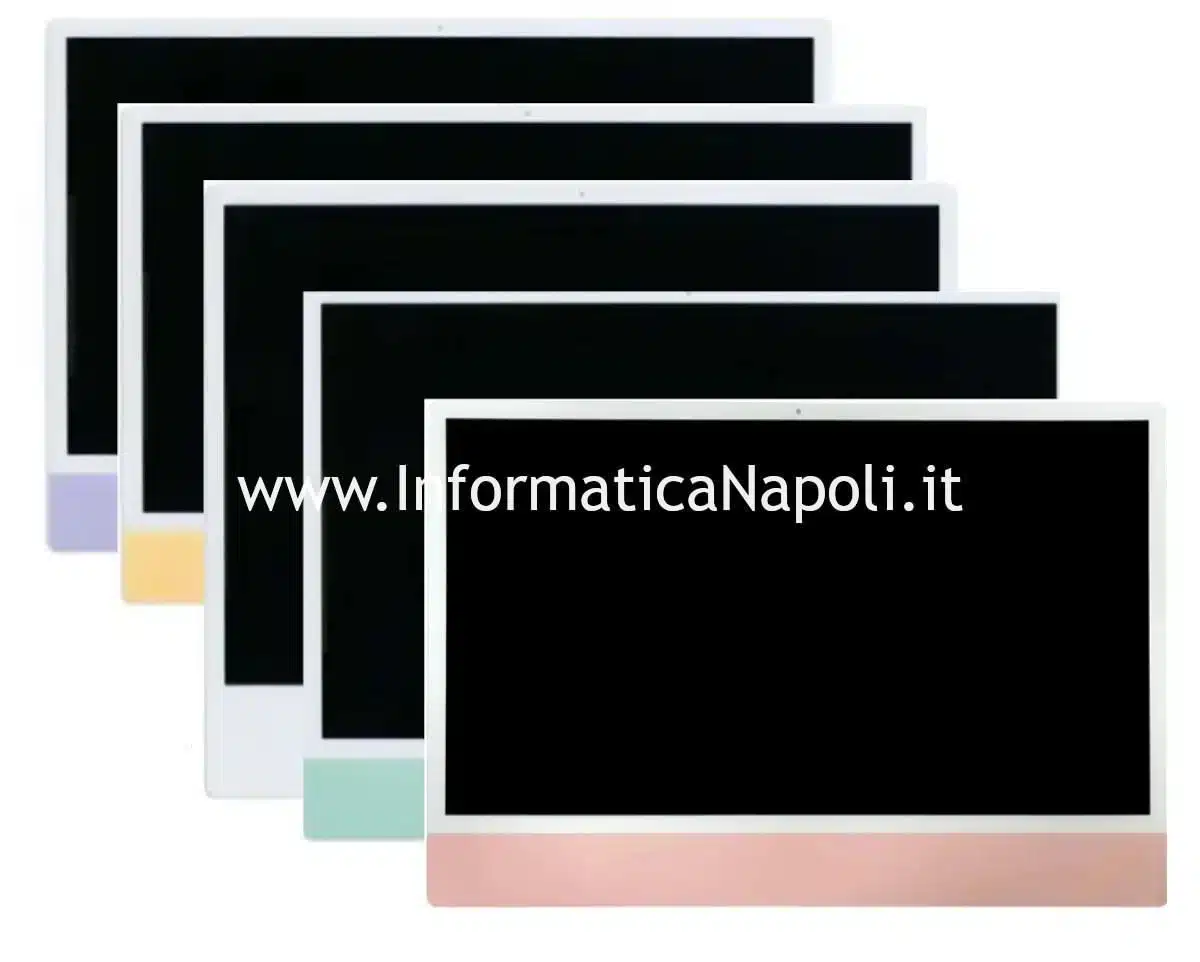 sostituzione display iMac 24 2021 M1 A2438