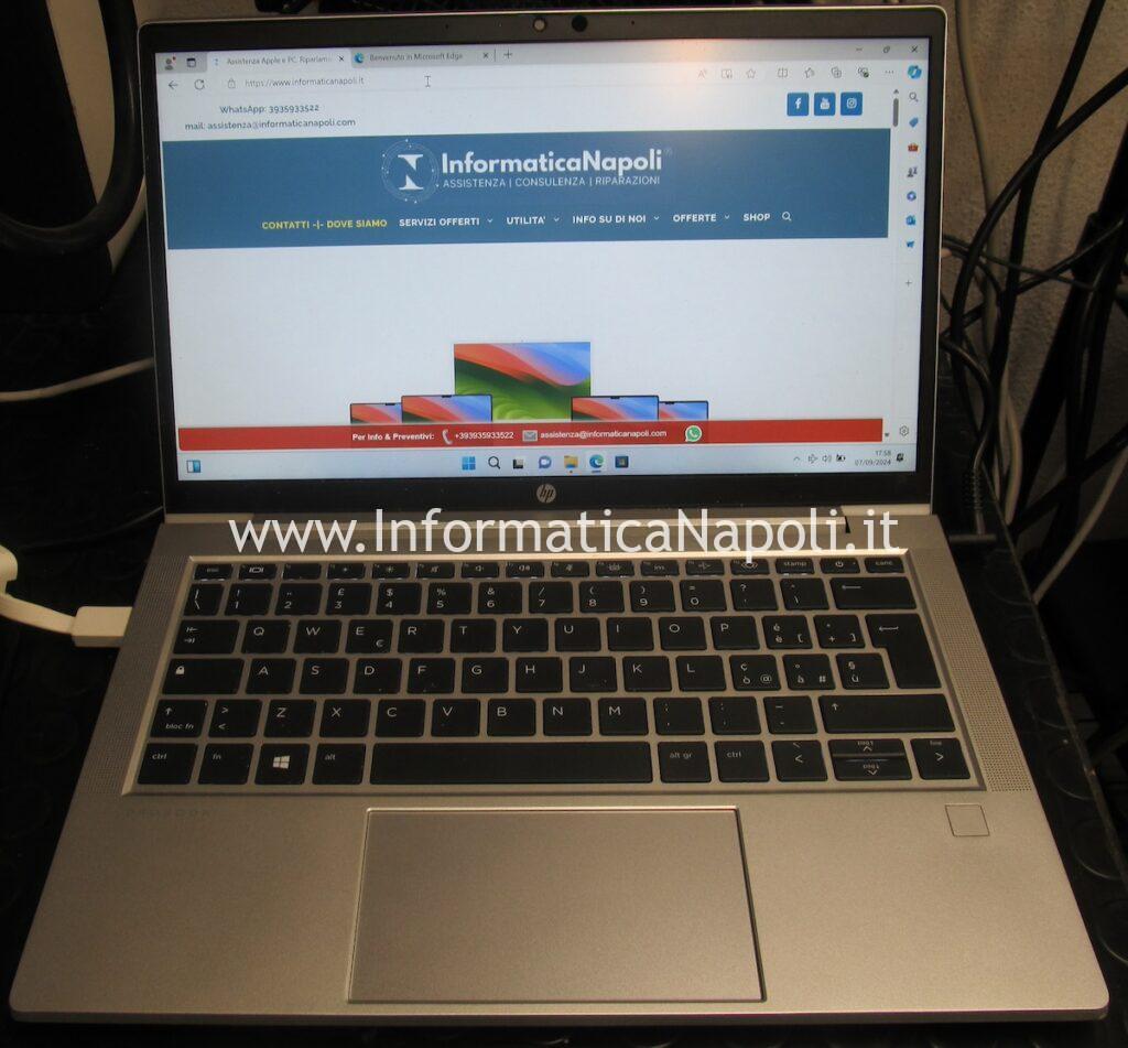 HP ProBook 635 | 835 riparato funzionante si accende. assistenza hp