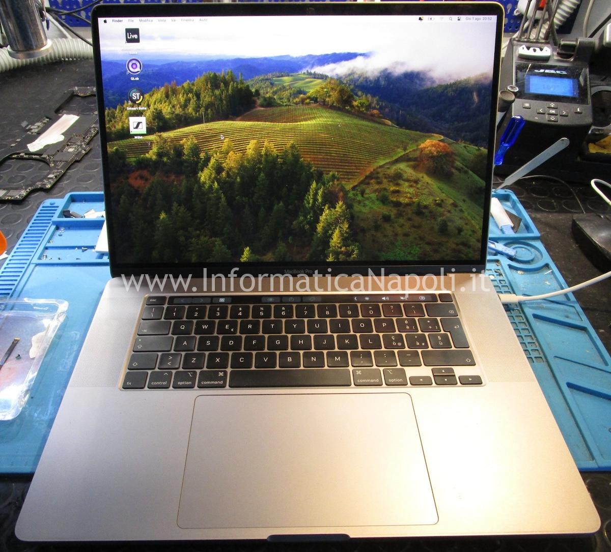 Apple MacBook Pro 16 2019 riparato funzionante