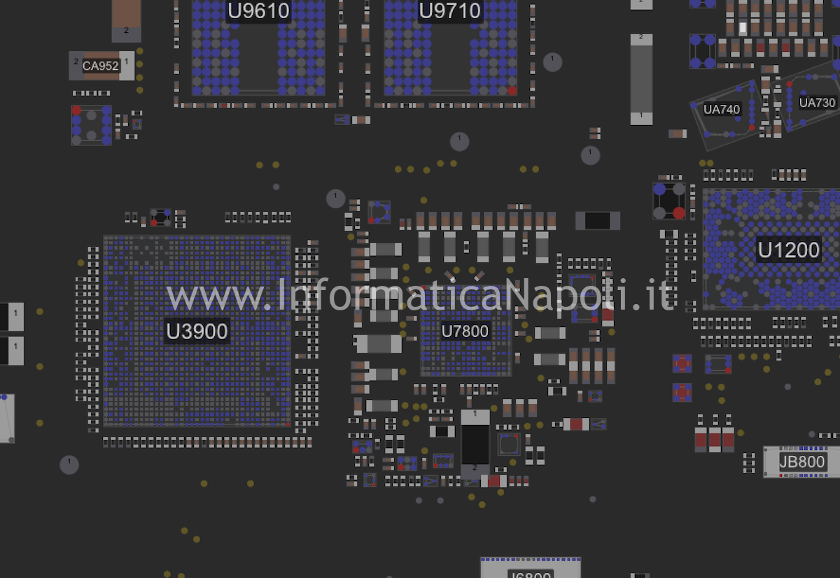 schema elettrico Apple MacBook Pro 16 2019