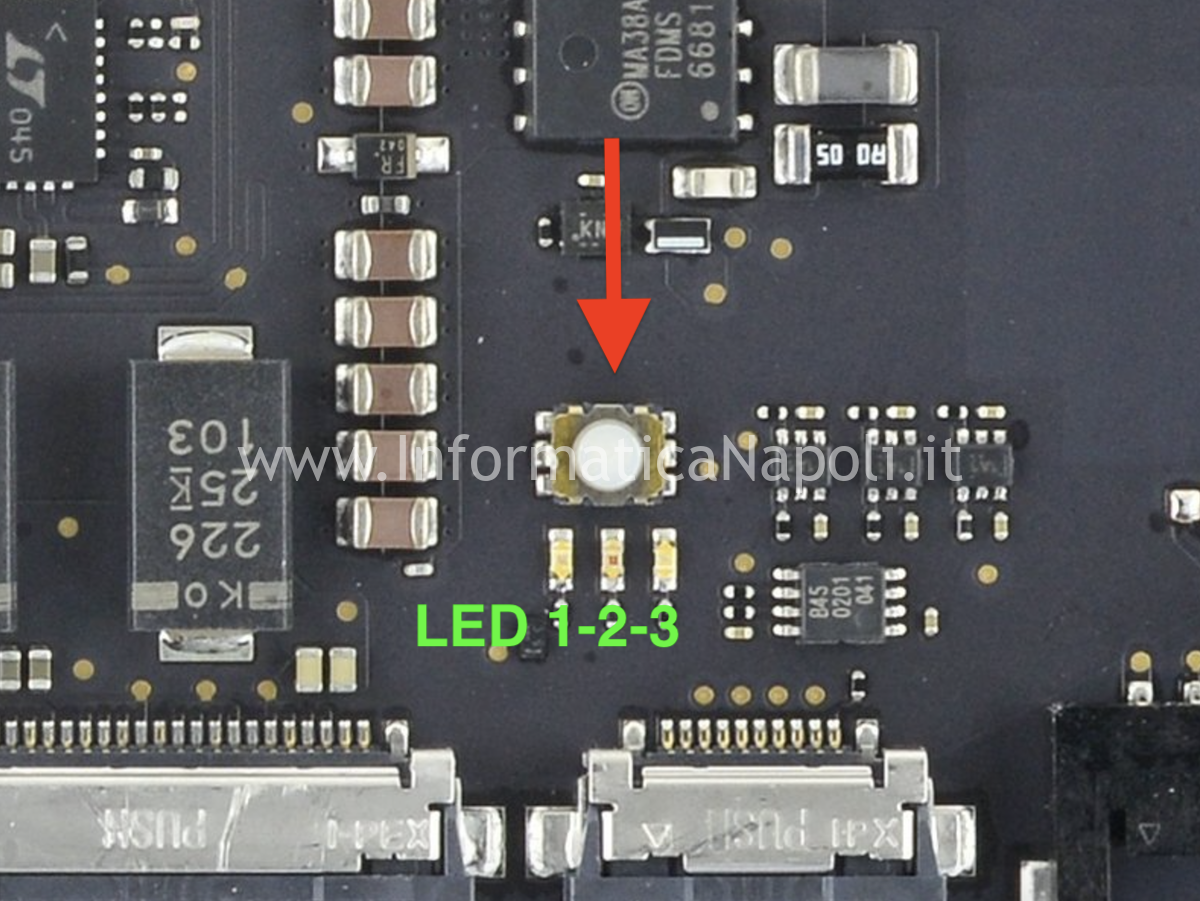 led diagnostica iMac 24 A2439 A2438 A2874 A2873 M4 A3247 A3137