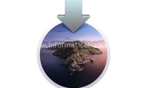 Come creare chiavetta USB avvio macOS Catalina 10.5