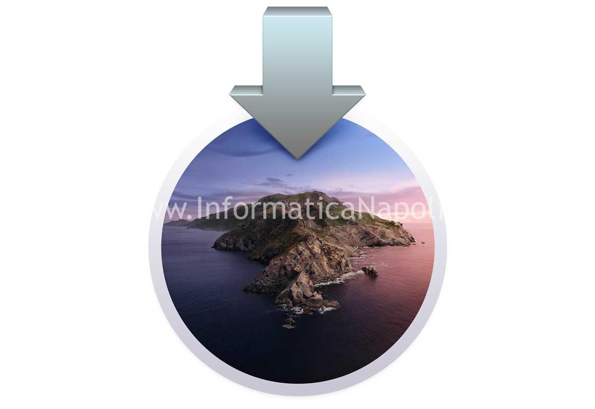 installazione MacOs Catalina 10.15 chiavetta USB