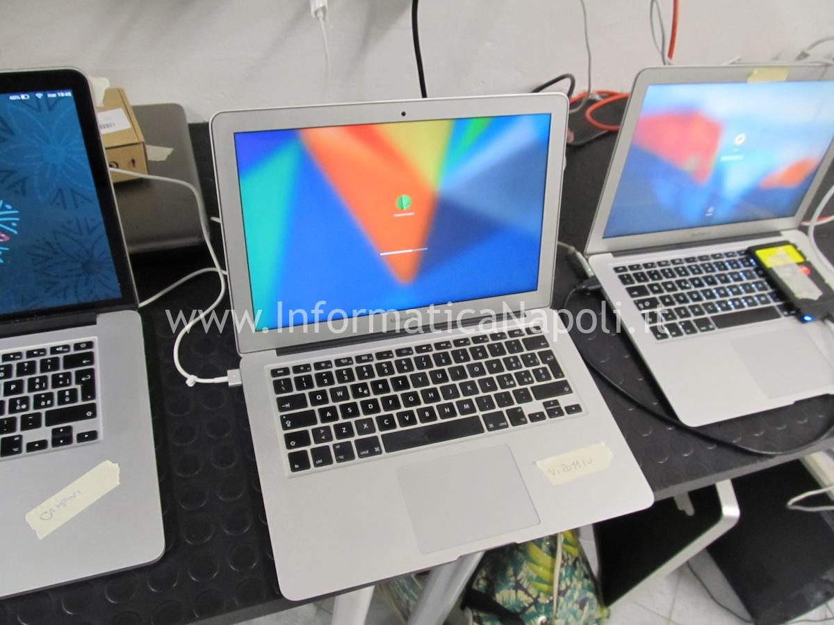 apple macbook air A1466 anno 2013 2014 2015 2017 riparato funzionante