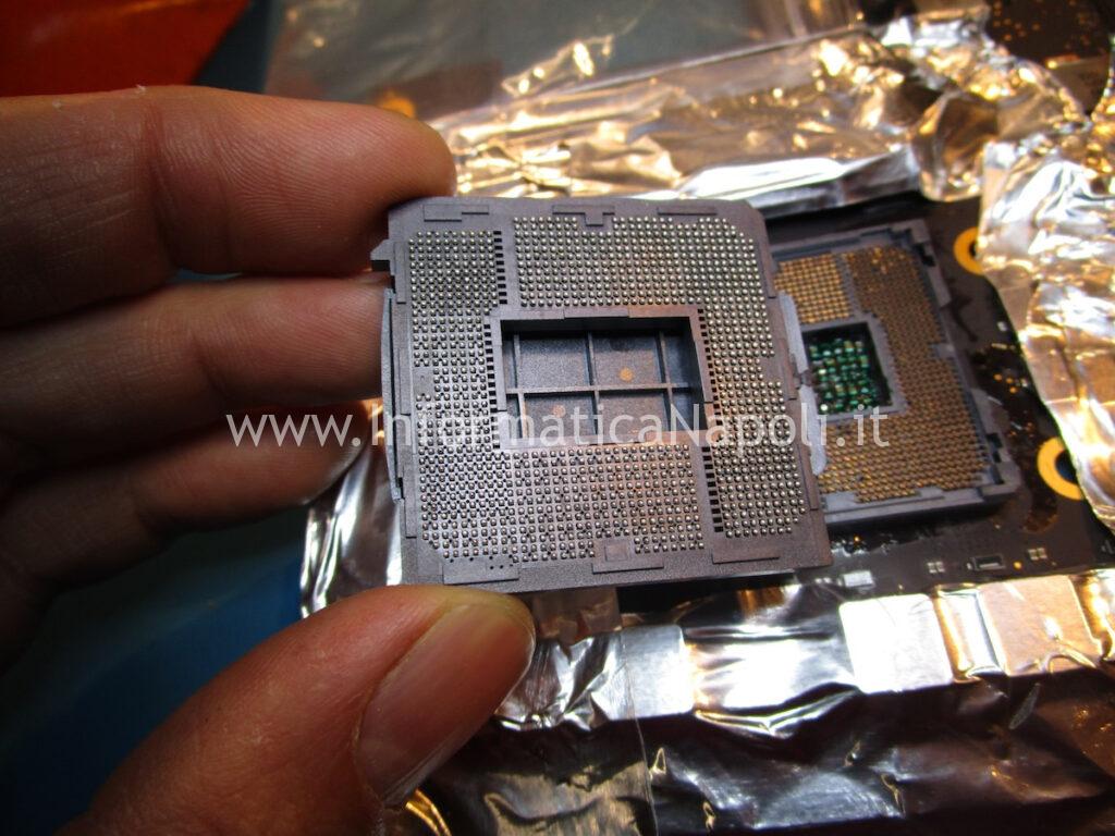 Assistenza iMac reballing socket processore LGA 1151 A1419 A2115 