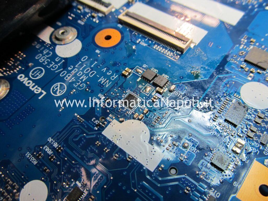 come riparare Lenovo ThinkPad E14 Gen 2 BQ25710 sostituzione chip ricarica